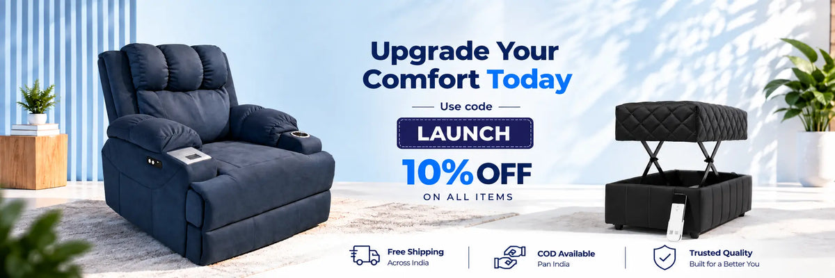 Upgrade Your Comfort Today - 10% off with code LAUNCH