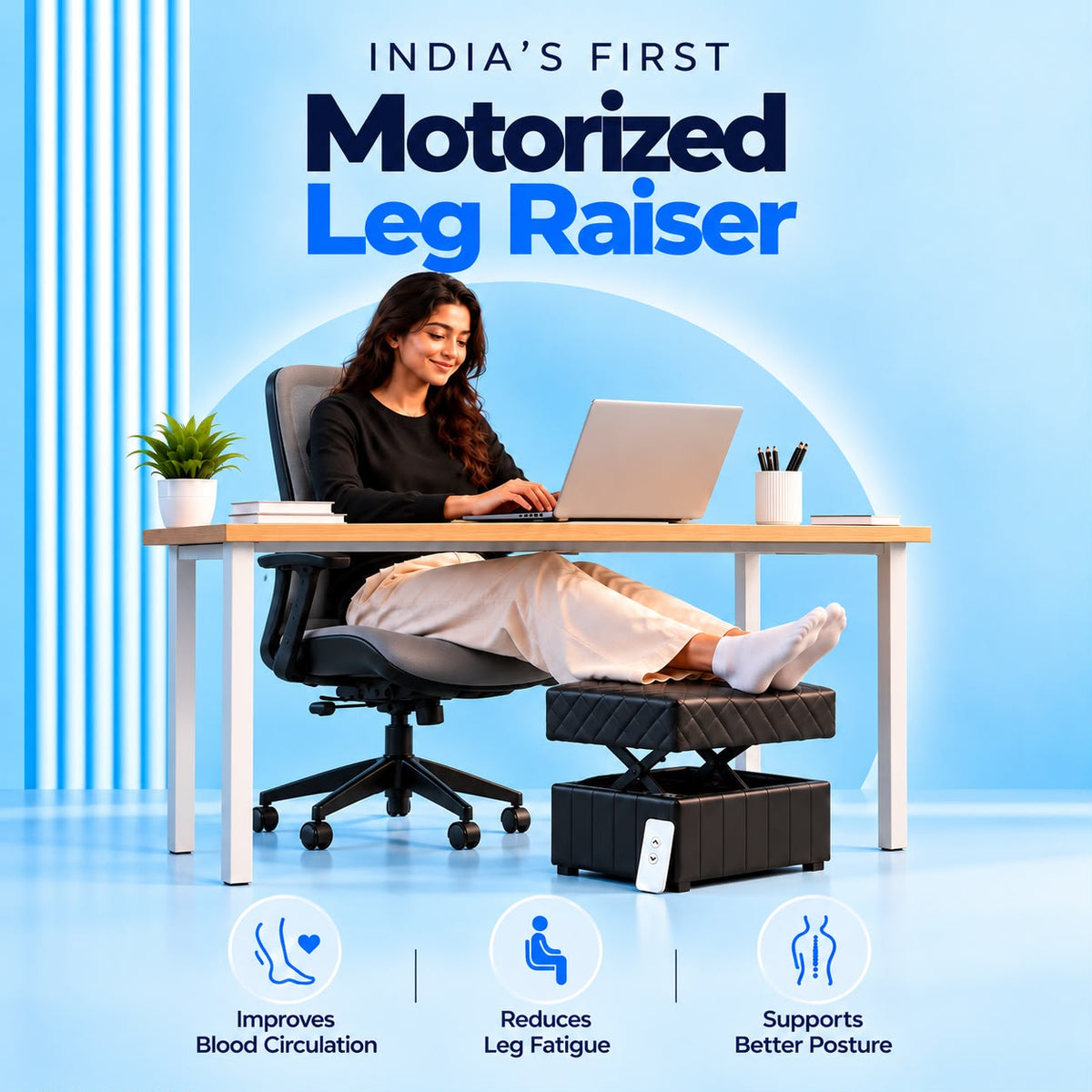 Hello Climate Motorized Leg Raiser