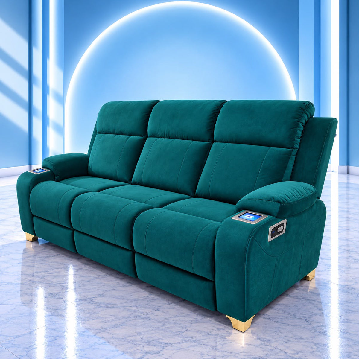 Climate Controlled Smart Recliner - 3 Seater